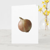 Gelbe Zwiebel Karte (Gelbe Blume)