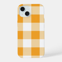 Gelben Gingham-Muster