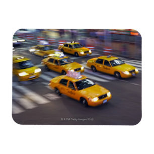 Gelben Taxis New York Magnet