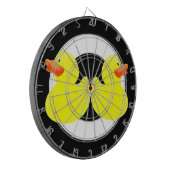 Gelbente Dartscheibe (Vorderseite Links)