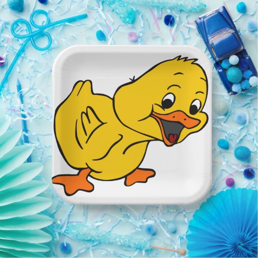 Gelbente Pappteller (Party)