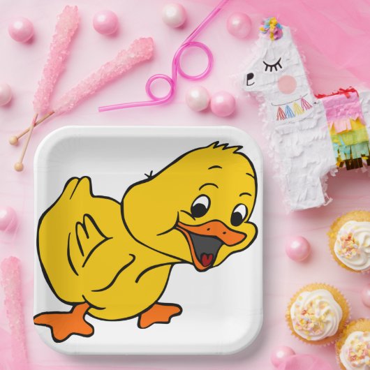 Gelbente Pappteller (Party)