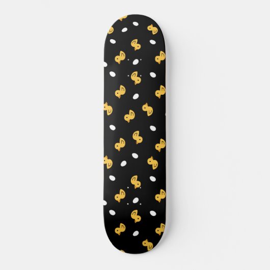 Gelbente Skateboard (Vorderseite)