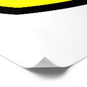Gelbente Zeichnend Poster (Ecke)