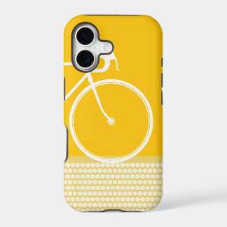 gelber abstrakter Fahrrad iPhone 5 Hülle
