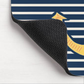 Gelber Anker Mousepad (Ecke)