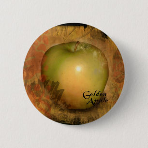 Gelber Apple Button