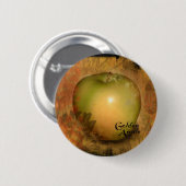 Gelber Apple Button (Vorne & Hinten)