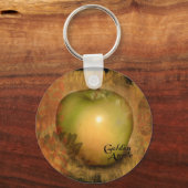 Gelber Apple Schlüsselanhänger (Vorderseite)