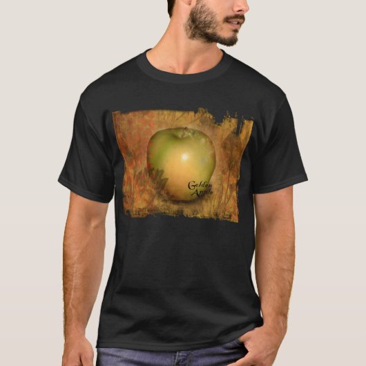 Gelber Apple T-Shirt (Vorderseite)