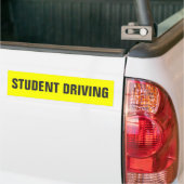 Gelber Autoaufkleber für den neuen Schüler (Auf Lkw)