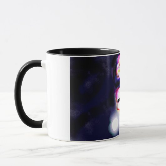 Gelber Axolotl Spaß Tasse (Links)