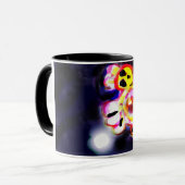 Gelber Axolotl Spaß Tasse (Vorderseite Links)