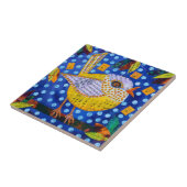 Gelber Bär Fliese (Seite)