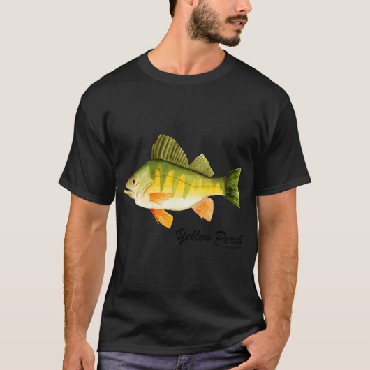 Gelber Barsch T-Shirt (Vorderseite)
