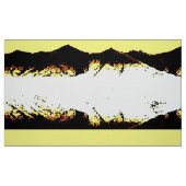 Gelber Berg Stoff (Fat Quarter (45,7 x 55,9 cm))