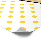 Gelber Bernsteineis Poster (Ecke)