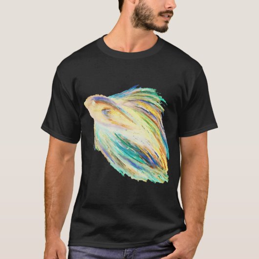 gelber Betta T-Shirt (Vorderseite)