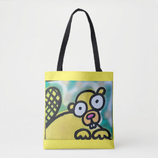 Gelber Biber-Tragetasche Tasche