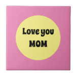 Gelber Big Dot Fliese<br><div class="desc">Ein cooles,  lila,  großes Punktedesign in trendigen Farben mit Textvorlage. Klicken Sie auf Personalisieren,  um die kurzen Wörter nach Ihren Wünschen zu ändern,  oder kaufen Sie sie,  wie es ist. Für eine moderne Wohngestaltung.</div>