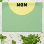 Gelber Big Dot Geschirrtuch (Gefaltet)