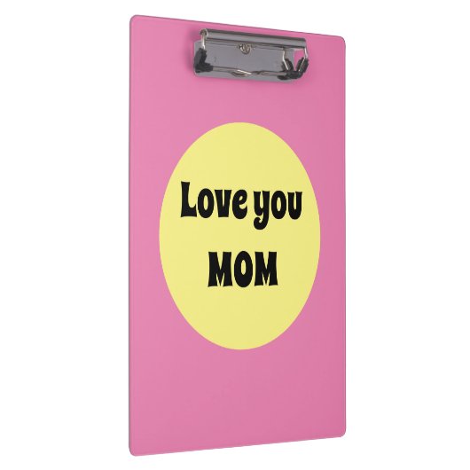 Gelber Big Dot Klemmbrett (Rechts)