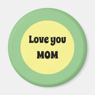 Gelber Big Dot Magnet