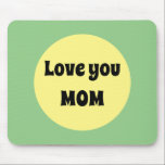 Gelber Big Dot Mousepad<br><div class="desc">Ein cooles,  lila,  großes Punktedesign in trendigen Farben mit Textvorlage. Klicken Sie auf Personalisieren,  um die kurzen Wörter nach Ihren Wünschen zu ändern,  oder kaufen Sie sie,  wie es ist.</div>