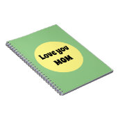 Gelber Big Dot Notizblock (Rechte Seite)