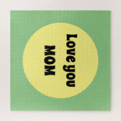 Gelber Big Dot Puzzle (Horizontal)