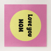 Gelber Big Dot Puzzle (Horizontal)