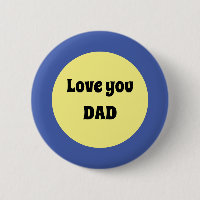 Gelber Big Dot Square Sticker