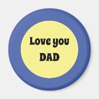 Gelber Big Dot Square Sticker