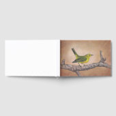 Gelber Bird Gästebuch (Voll)