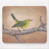 Gelber Bird Mousepad (Vorne)