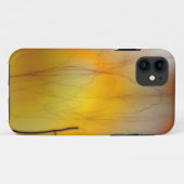 gelber Blitz Case-Mate iPhone Hülle (Rückseite (Horizontal))