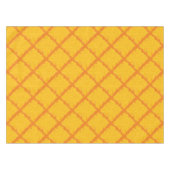 Gelber Block mit Aquarellfarbe Tischdecke (Vorderseite (Horizontal))