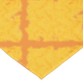 Gelber Block mit Aquarellfarbe Tischdecke (Schrägansicht)