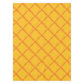 Gelber Block mit Aquarellfarbe Tischdecke (Vorderseite)
