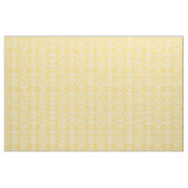 Gelber Blumen-Damaskus Stoff (Yard (91,4 cm))