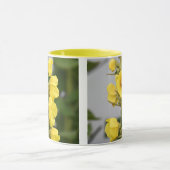 Gelber Blumenbecher Tasse (Zentrum)