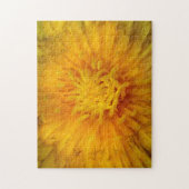 Gelber Blütentraum Puzzle (Vertikal)