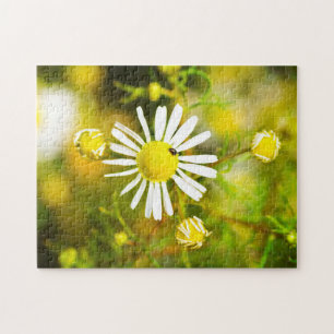 Gelber Blütentraum Puzzle