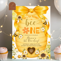 Gelber Bogen So süß zum BEE-Einsten Geburtstag
