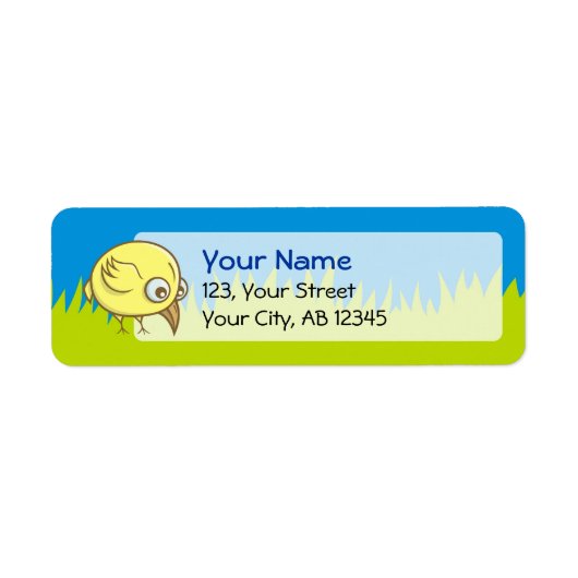 Gelber Cartoon (Vorne)