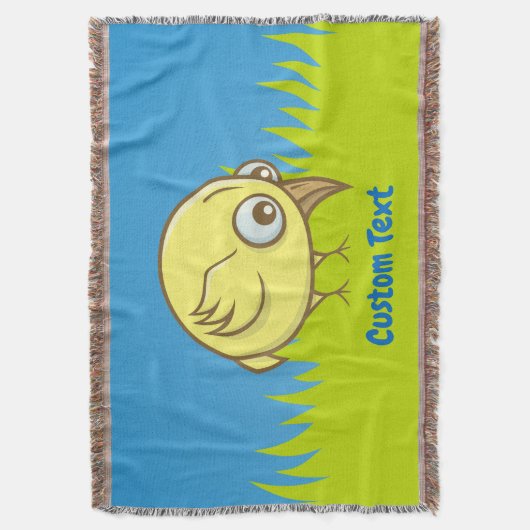 Gelber Cartoon Decke (Vorderseite Vertikal)