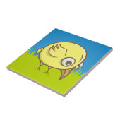 Gelber Cartoon Fliese (Seite)