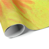 Gelber Chardon Geschenkpapier (Rolleneckpunkt)