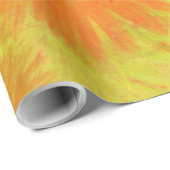 Gelber Chardon Geschenkpapier (Rolleneckpunkt)