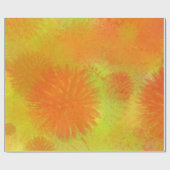 Gelber Chardon Geschenkpapier (Flach)